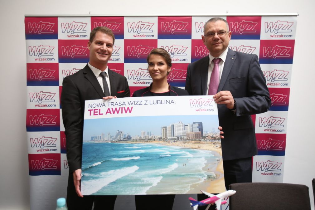 Wizz Air ogłosił połączenie z Lublina do Tel Awiwu, źródło: materiał nadesłany