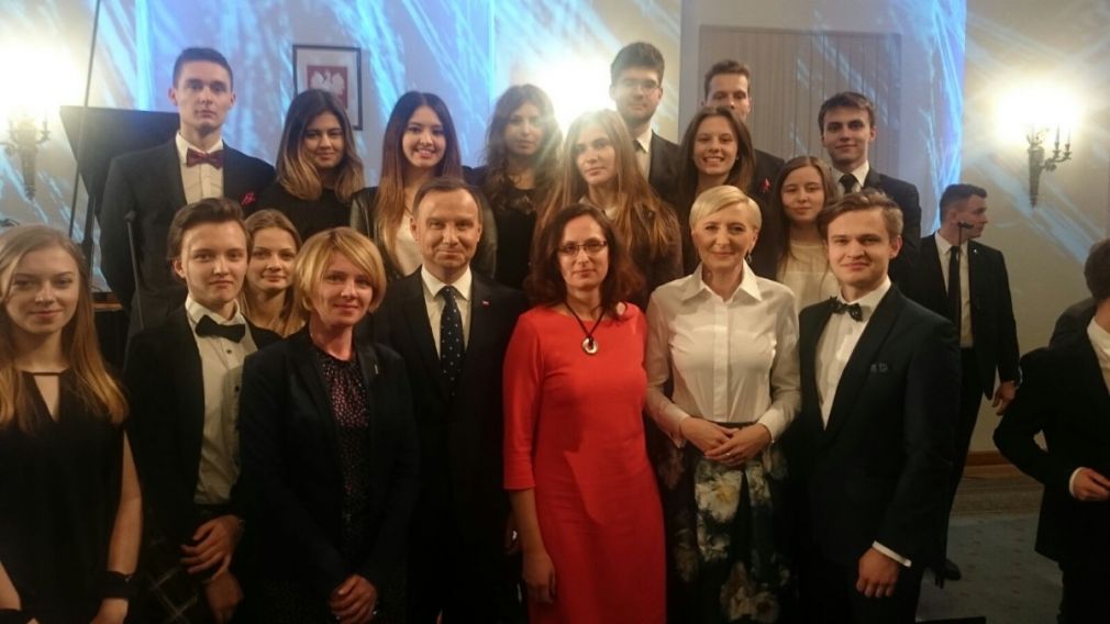 Prezydent RP zaprosił uczniów PSM w Zamościu, foto: materiał nadesłany