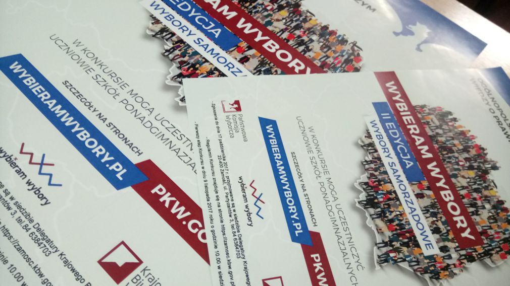 Celem Konkursu jest upowszechnianie wiedzy na temat prawa wyborczego, foto: materiał nadesłany