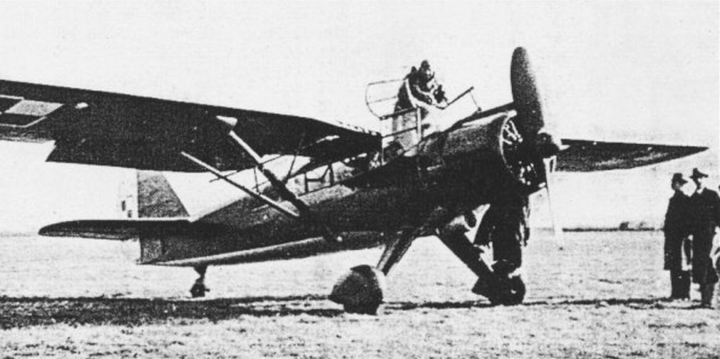 Samolot LWS-3 Mewa (prototyp). Fot. Wikipedia 