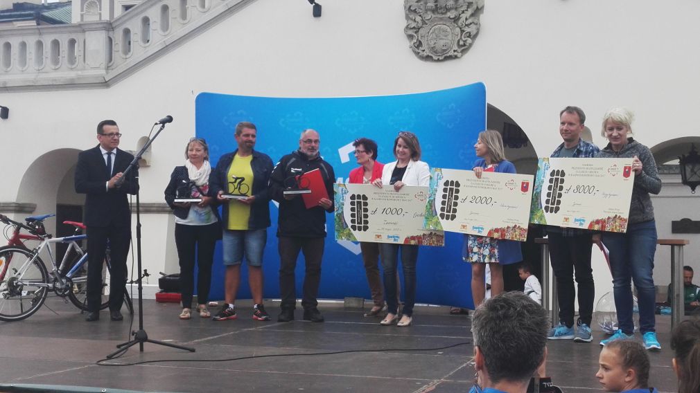 Dzisiaj podsumowano kampanię "Rowerowy Maj", foto: materiał nadesłany
