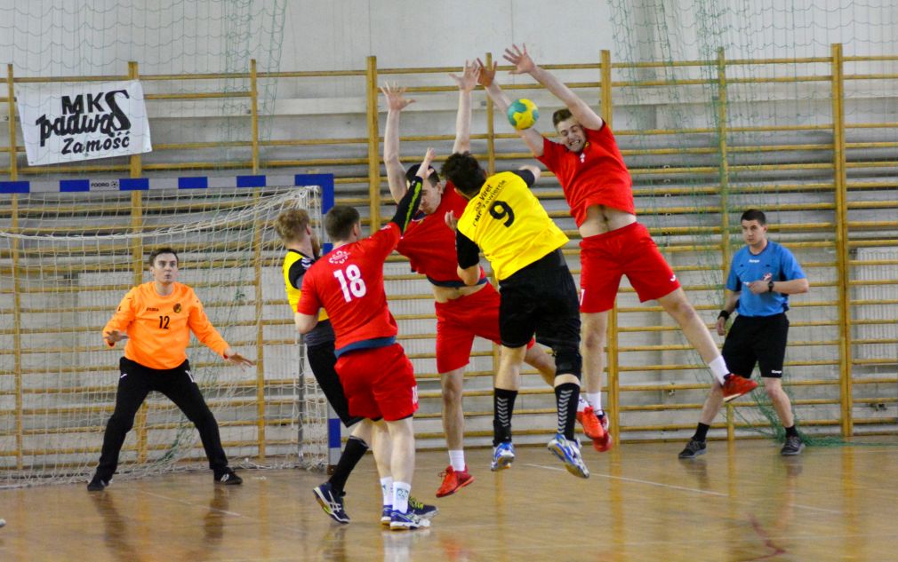 Gol Szymona Fugiela z rzutu wolnego dał Padwie Zamość sensacyjne zwycięstwo z Viretem Zawiercie, foto: materiał nadesłany