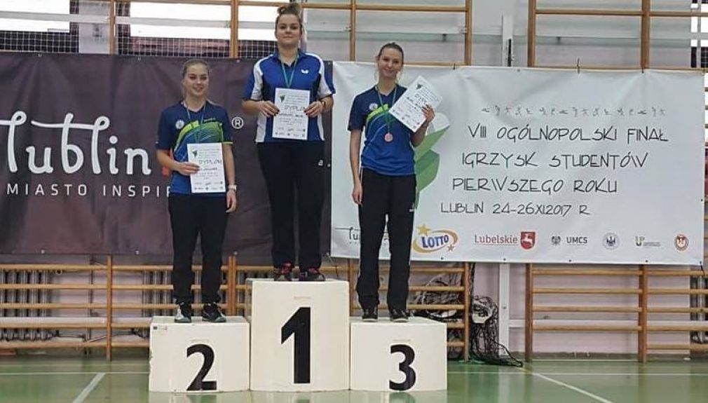 Srebro wywalczyła Natasha Khmilewska, brąz Alina Shvorak, foto: materiał nadesłany