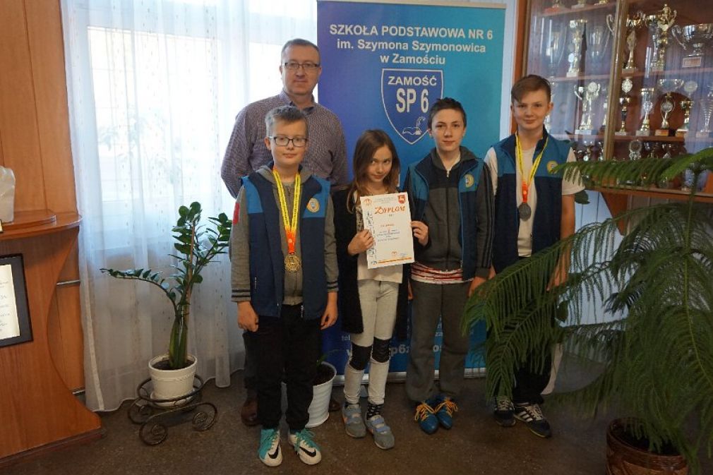 Sukcesy szachowe Szóstki, foto: SP 6, materiał nadesłany