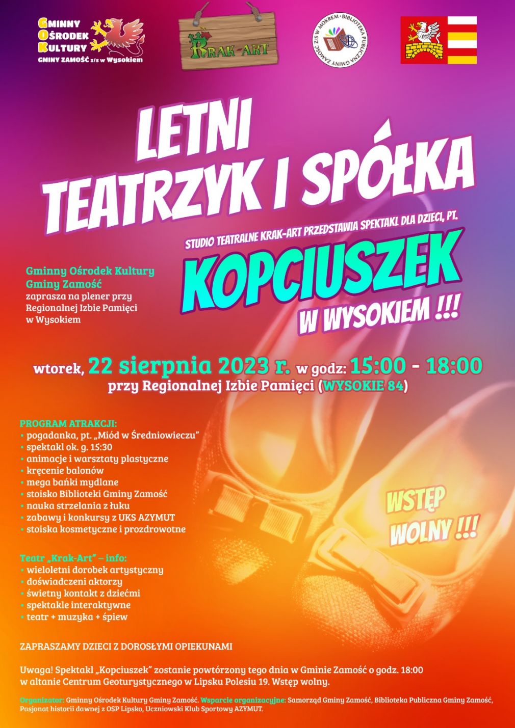 Plakat, materiał nadesłany