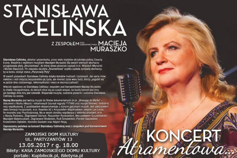 Koncert Stanisławy Celińskiej został odwołany, źródło: materiał nadesłany