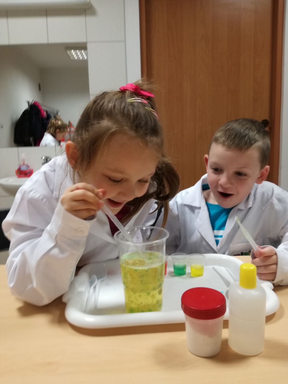 Zajęcia mini lab, foto: materiał nadesłany