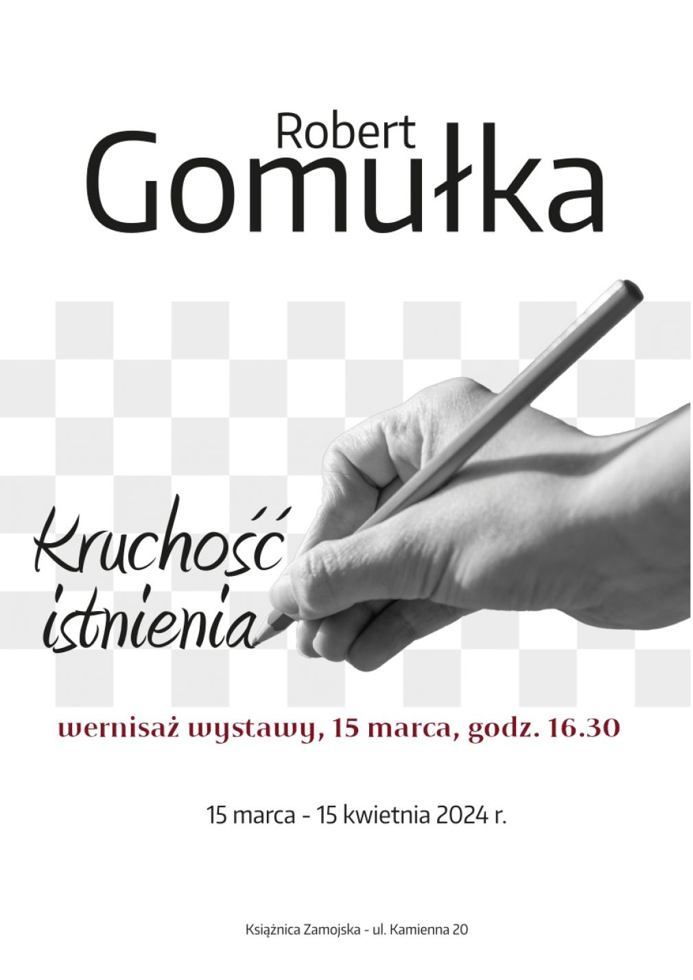 Plakat, materiał nadesłany