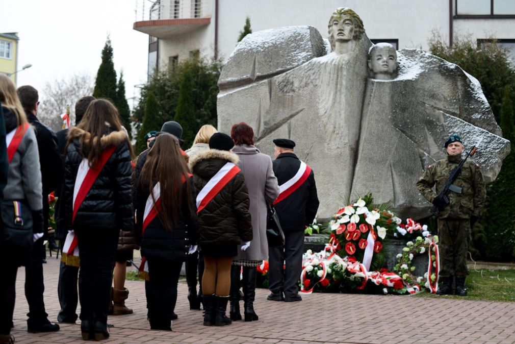 Po nabożeństwie obchody kontynuowane będą przy Pomniku Ofiar Faszyzm, fot. Szymon Łyciuk (archiwum)