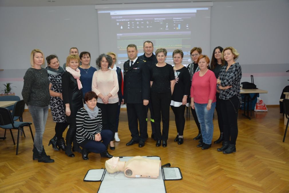 Kampania "Strażak uczy ratować" adresowana jest do nauczycieli wychowania przedszkolnego, podstawowego oraz ponadgimnazjalnego, foto: PSP Zamość