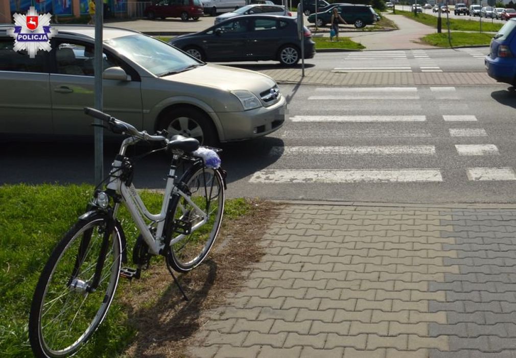 Do pierwszego ze zdarzeń doszło ok. godz. 11.40 na ul. Lubelskiej w Zamościu, foto: Policja