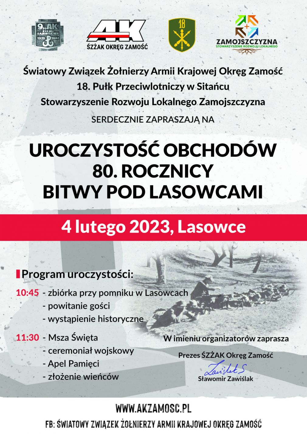 Plakat, materiał nadesłany