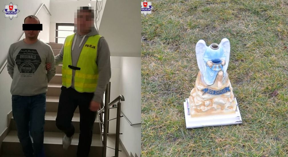Mundurowi po krótkim pościgu zatrzymali 32-latka, foto: Policja