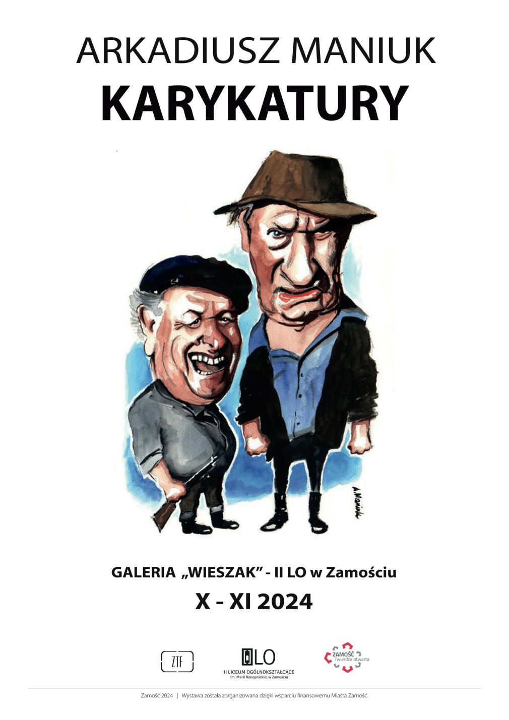 Plakat, materiał nadesłany