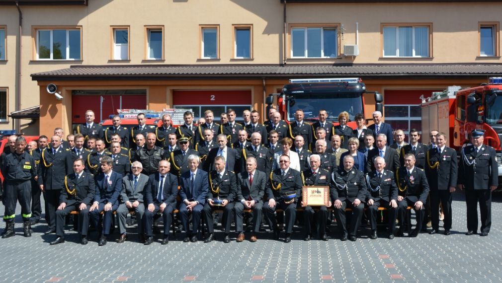 Zamojscy strażacy podczas Dnia Strażaka 2017, foto: materiał nadesłany