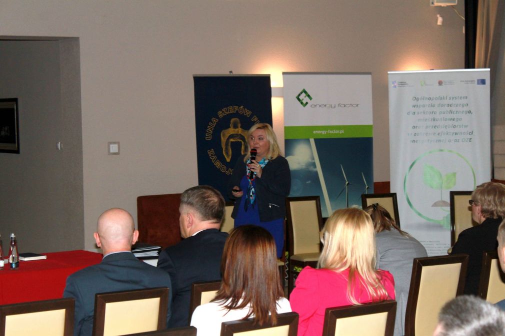 Konferencja w Zwierzyńcu jest efektem porozumienia Unii Szefów Firm Zamojszczyzny i Narodowego Funduszu Ochrony Środowiska i Gospodarki Wodnej, foto: materiał nadesłany