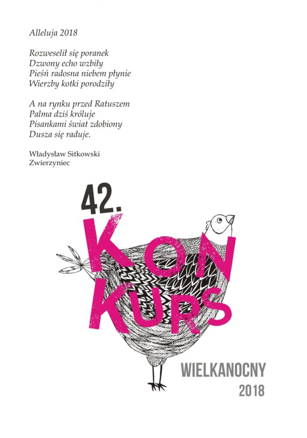Plakat, foto: materiał nadesłany