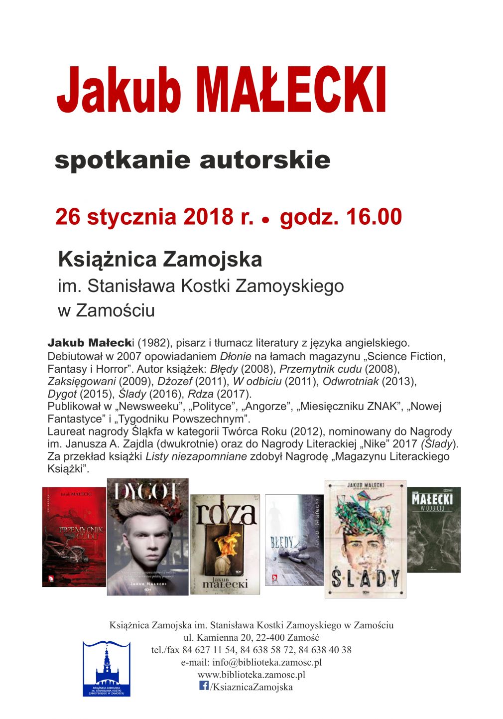 Plakat, źródło: materiał nadesłany