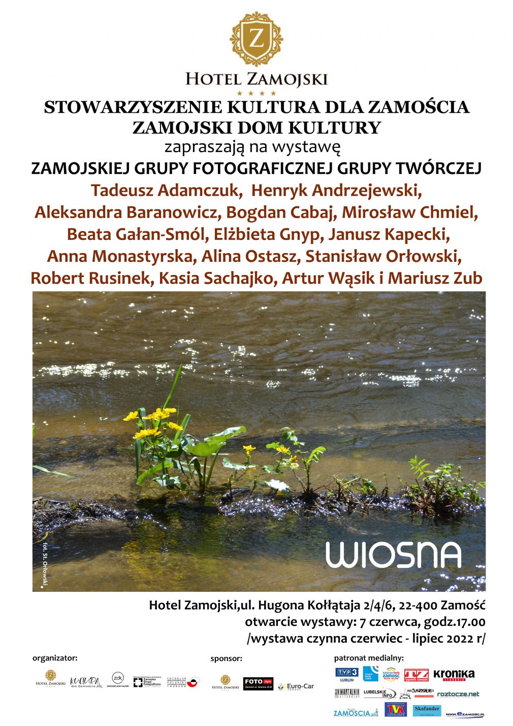 Plakat, materiał nadesłany