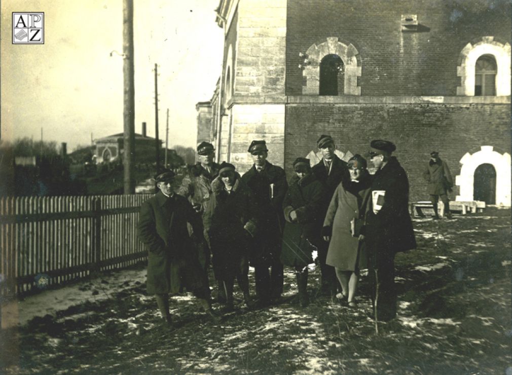 Szkoła Handlowa. 1934 r. źródło: Achiwum Państwowe w Zamościu