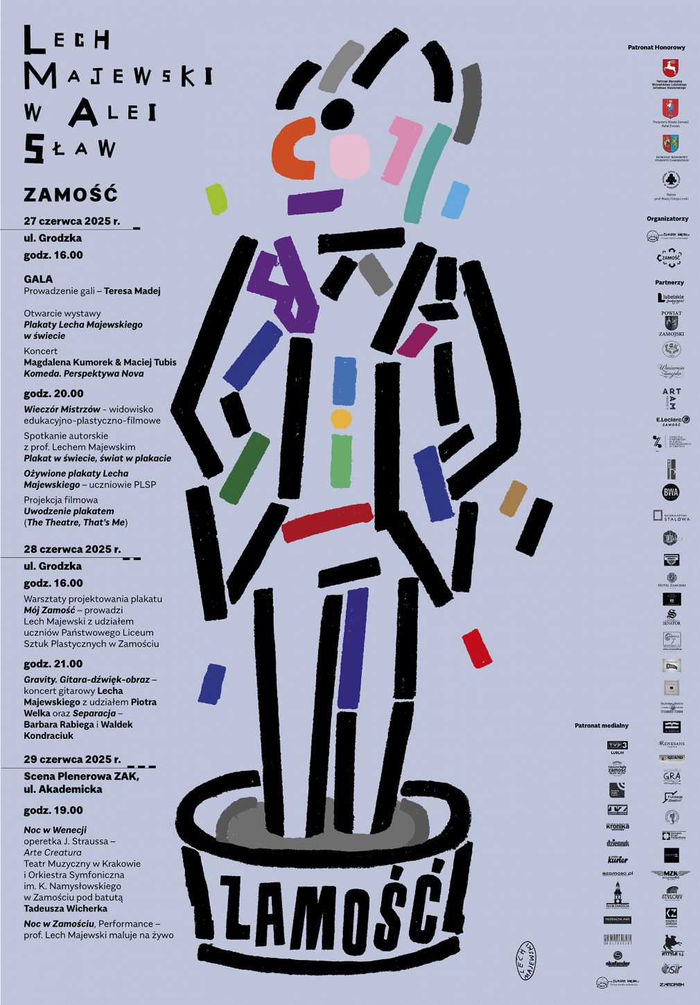 Plakat, materiał nadesłany
