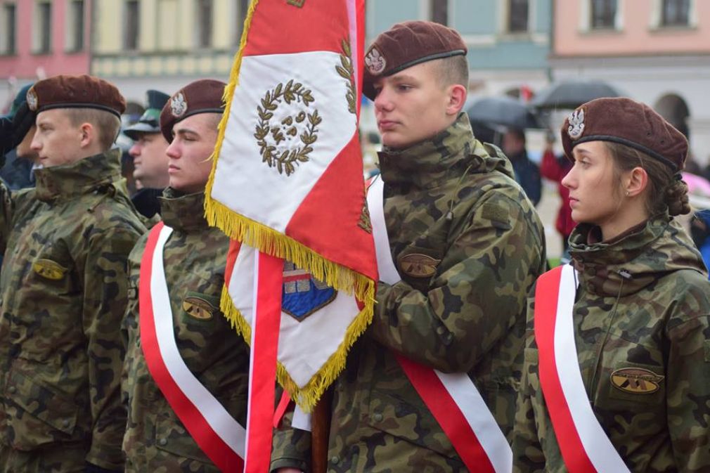 Szkoła otrzyma sztandar od Światowego Związku Żołnierzy Armii Krajowej – Okręg Zamość, Fot. Milena Kulda
