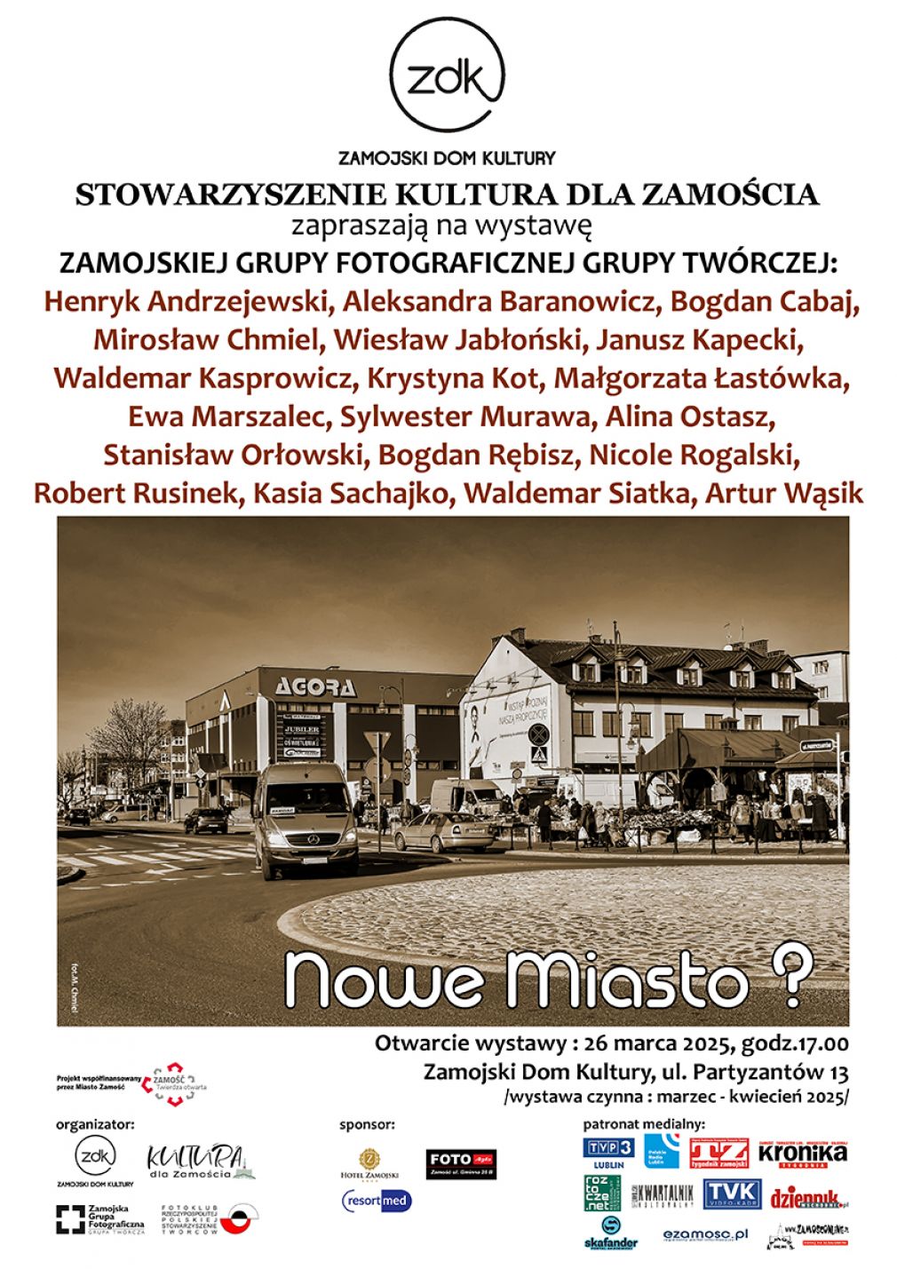 Plakat, materiał nadesłany
