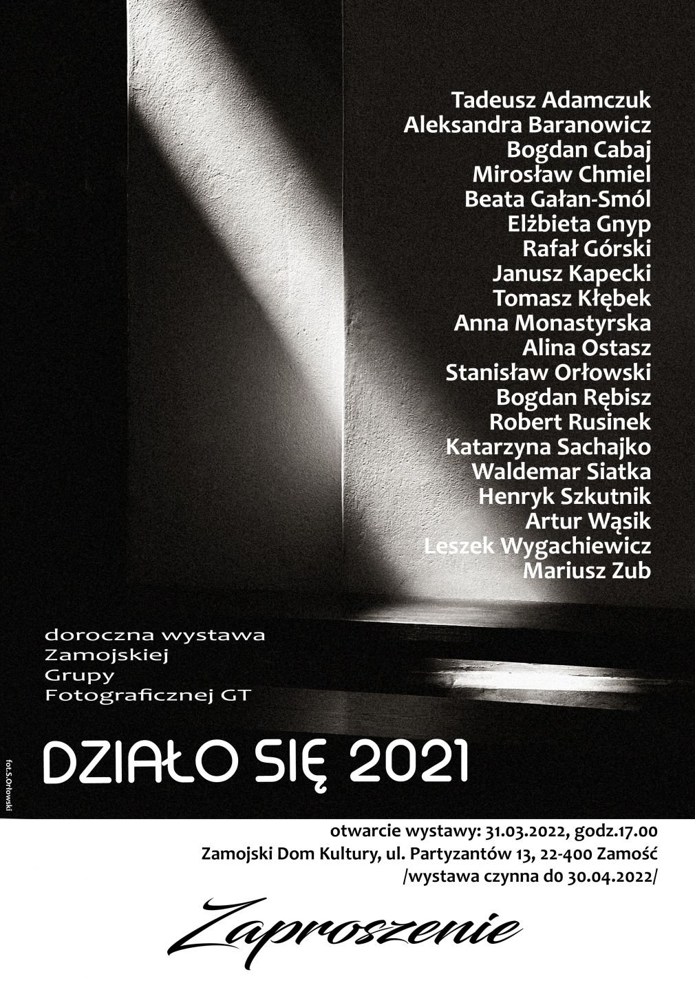 Plakat, materiał nadesłany