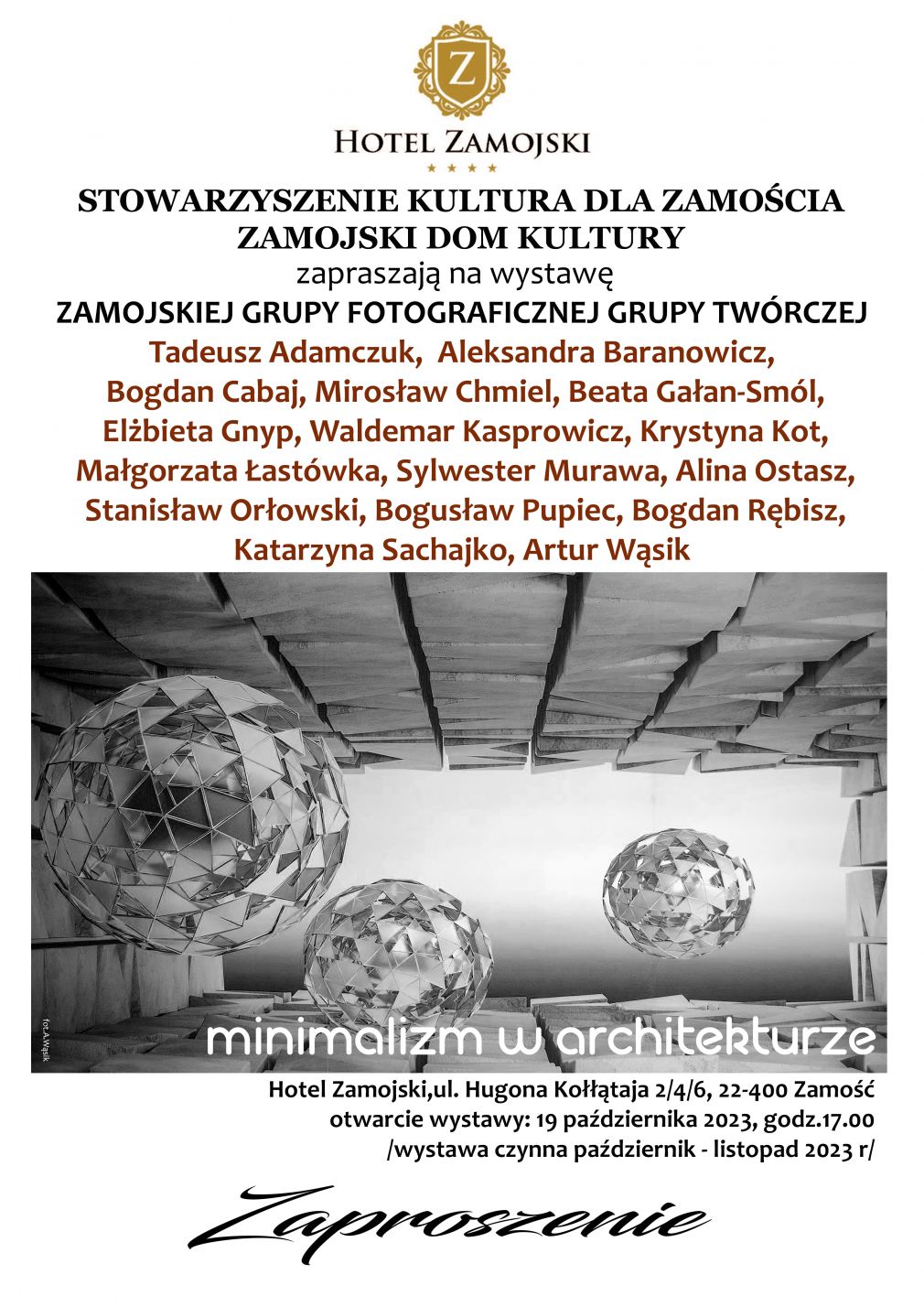 Plakat, materiał nadesłany