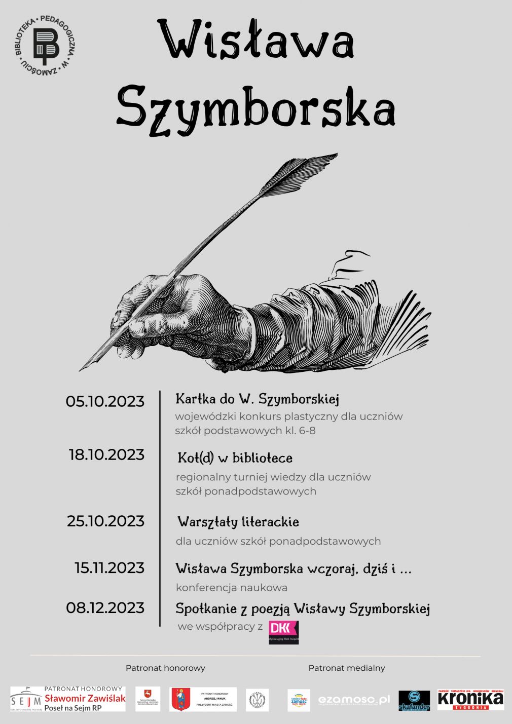 Plakat, materiał nadesłany