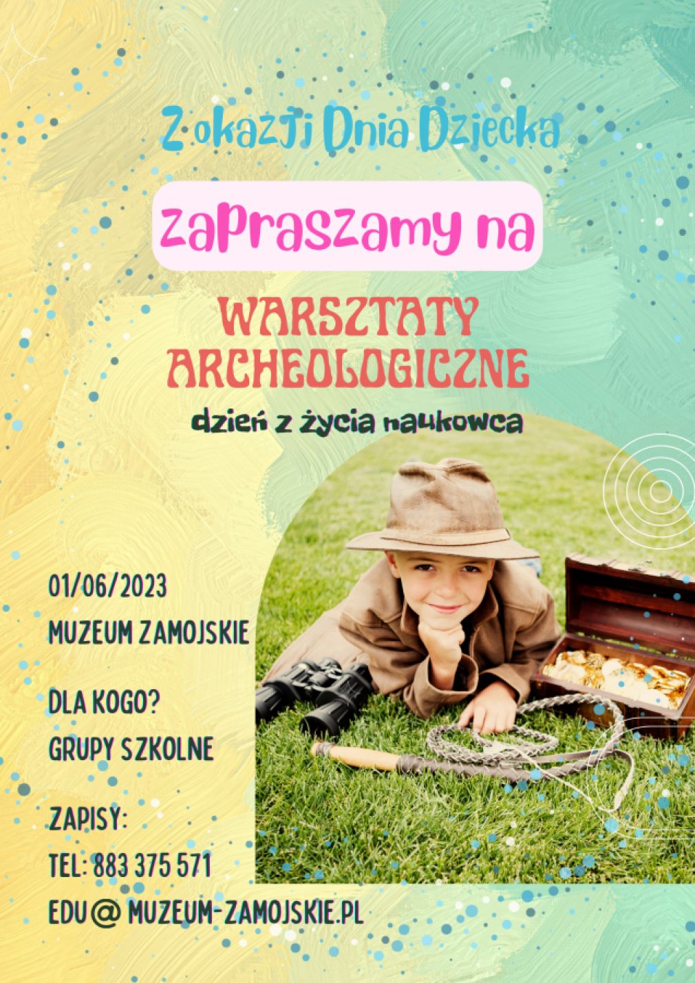 Plakat, materiał nadesłany