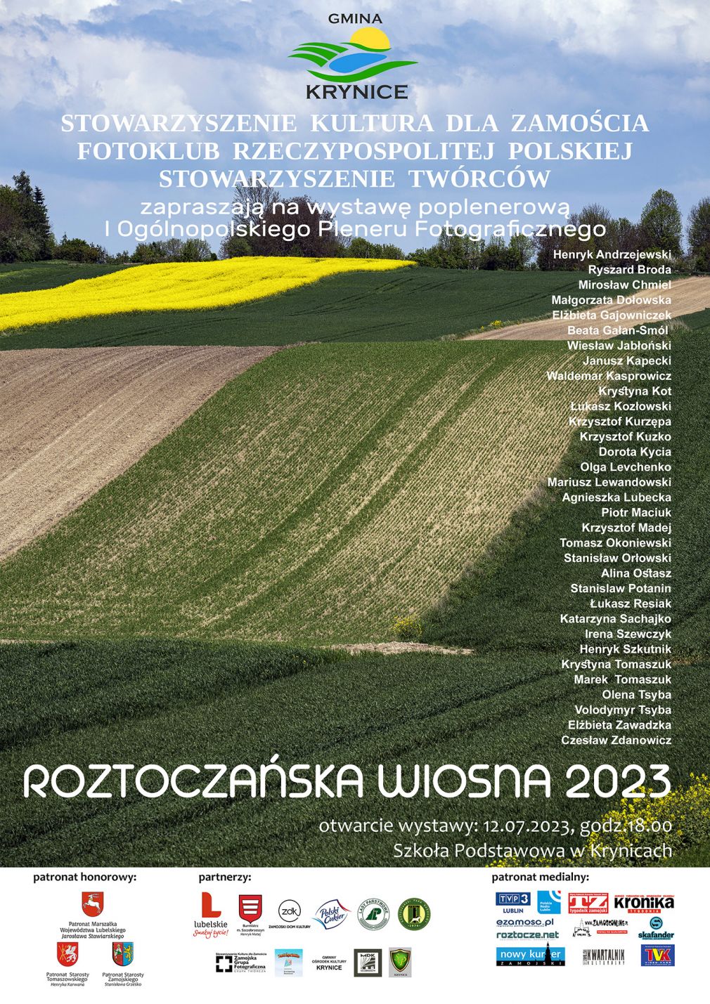 Plakat, materiał nadesłany