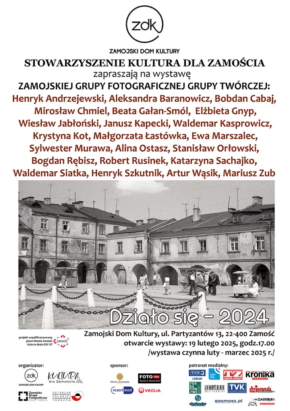 Plakat, materiał nadesłany