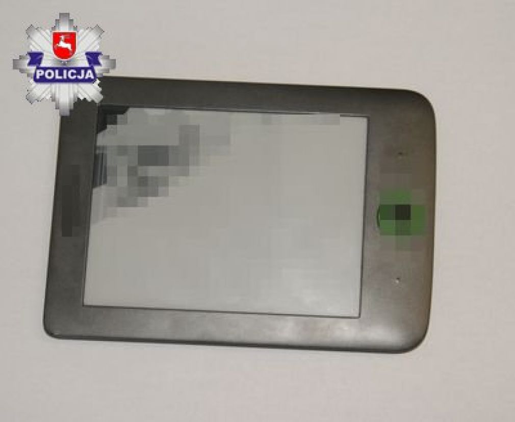 Czytnik czeka na właściciela, foto: Policja