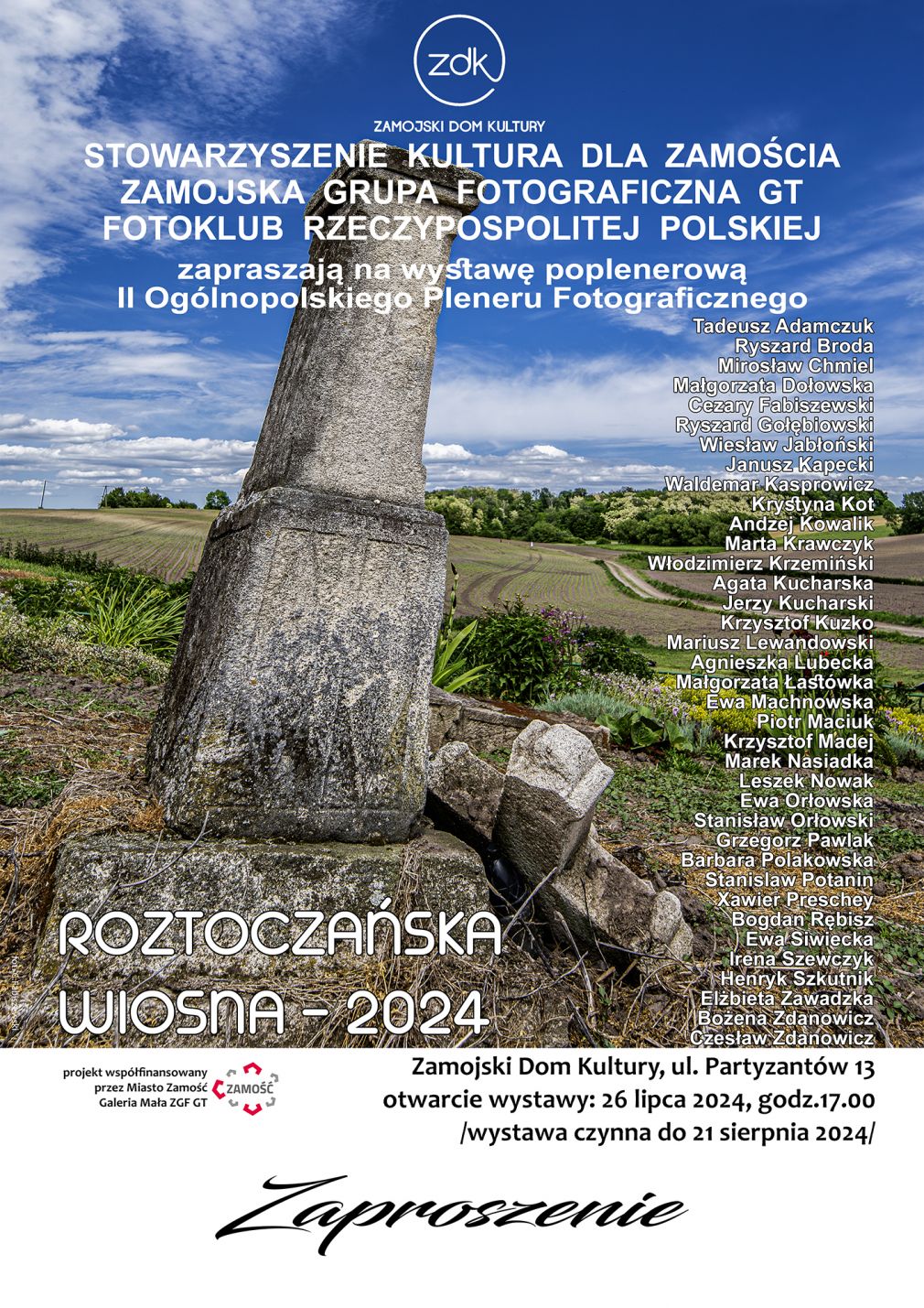Plakat, materiał nadesłany
