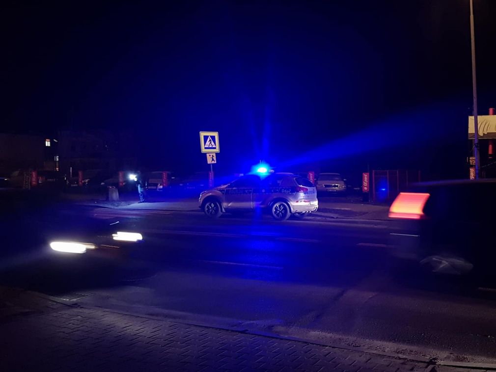 Doszło do potrącenia osoby przechodzącej przej przejście dla pieszych, foto: Czytelnik, materiał nadesłany