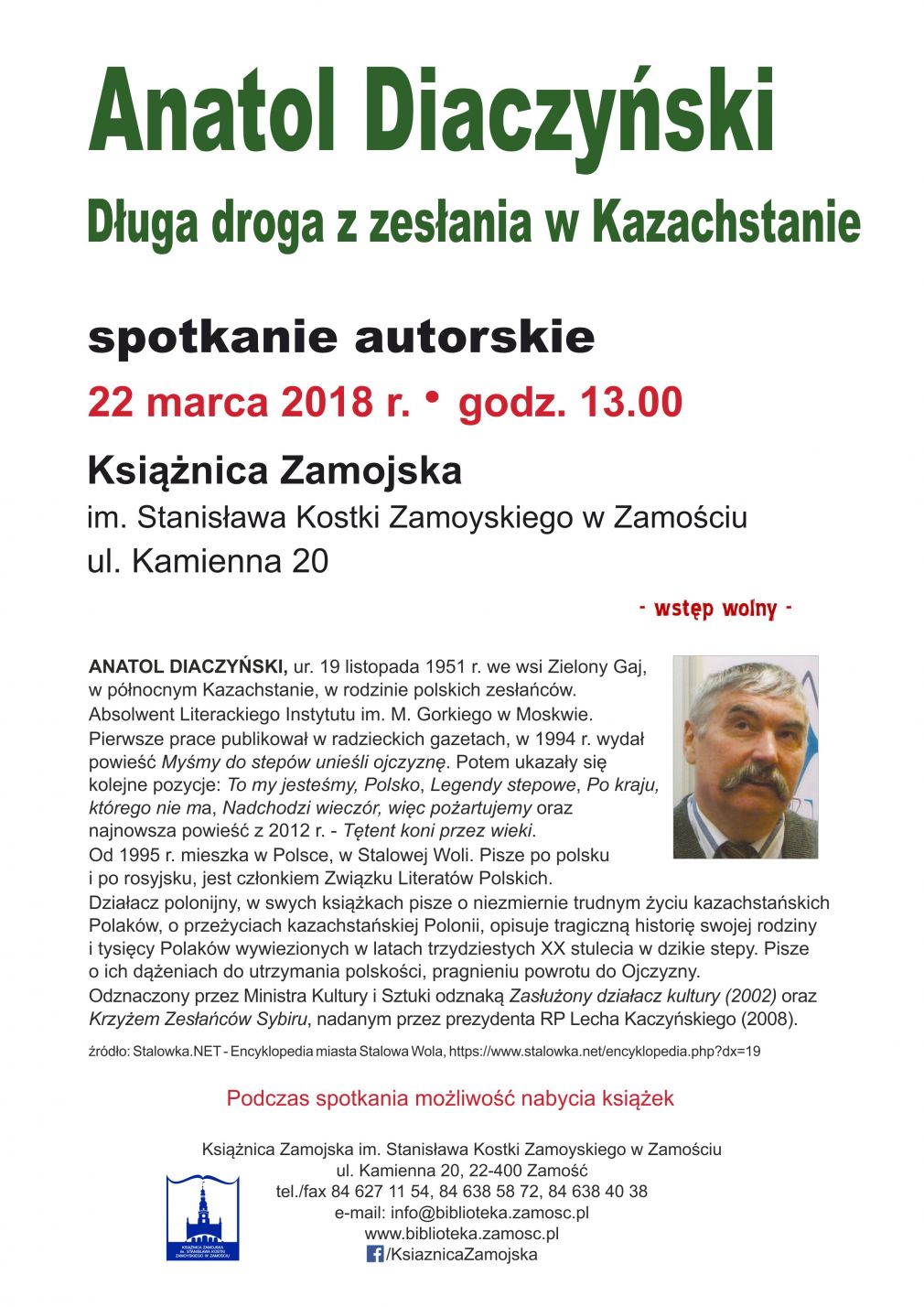 Plakat, foto: materiał nadesłany