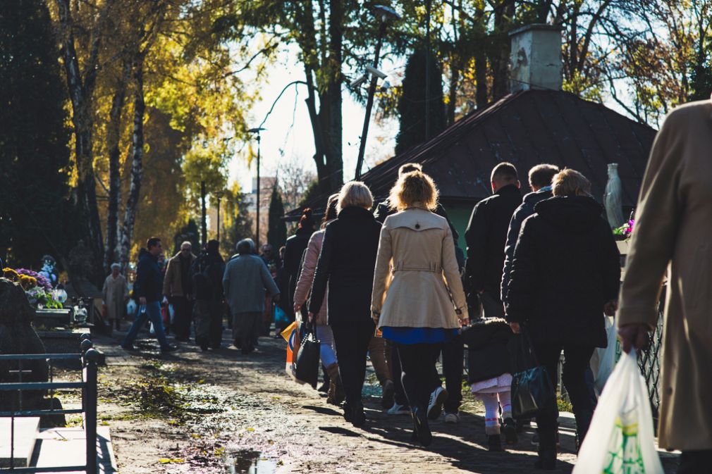 Wzdłuż głównej alei cmentarza ma zostać wysypany grys, fot. Szymon Łyciuk (archiwum) 