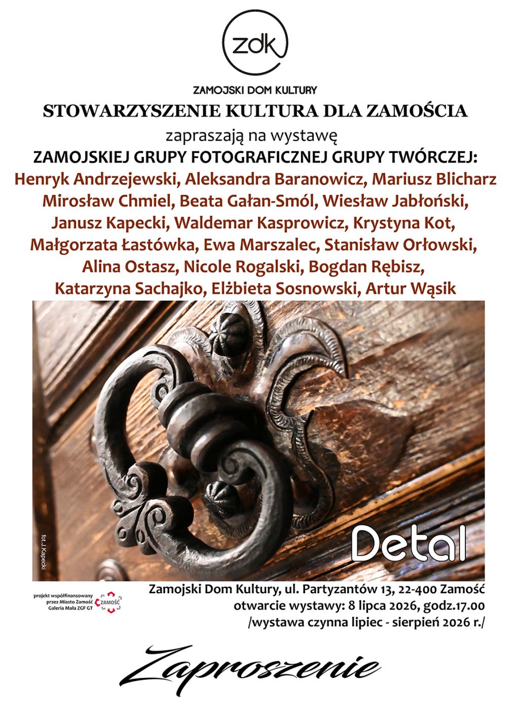 Plakat: materiał nadesłany