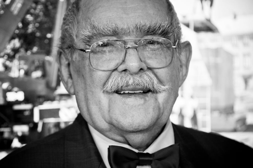 Prof. Marian Konieczny był siódmą osobą uhonorowaną w zamojskiej Alei Sław, fot. Szymon Łyciuk (archiwum)