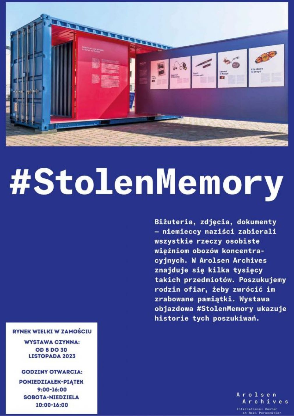Plakat, materiał nadesłany