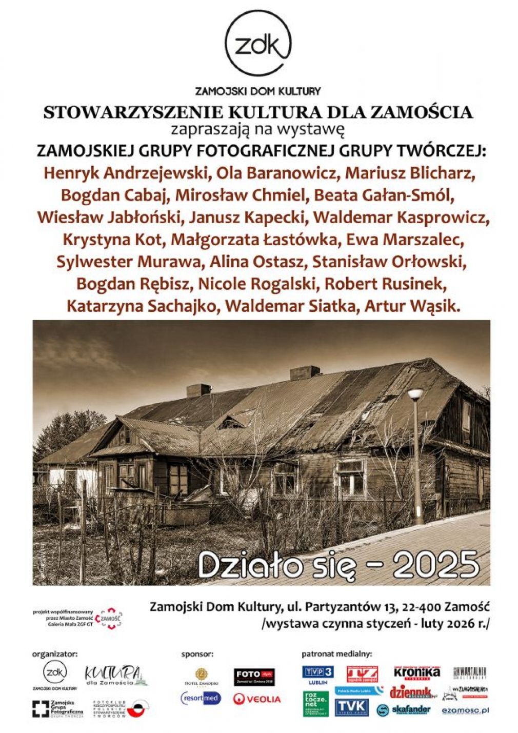 Plakat, materiał nadesłany