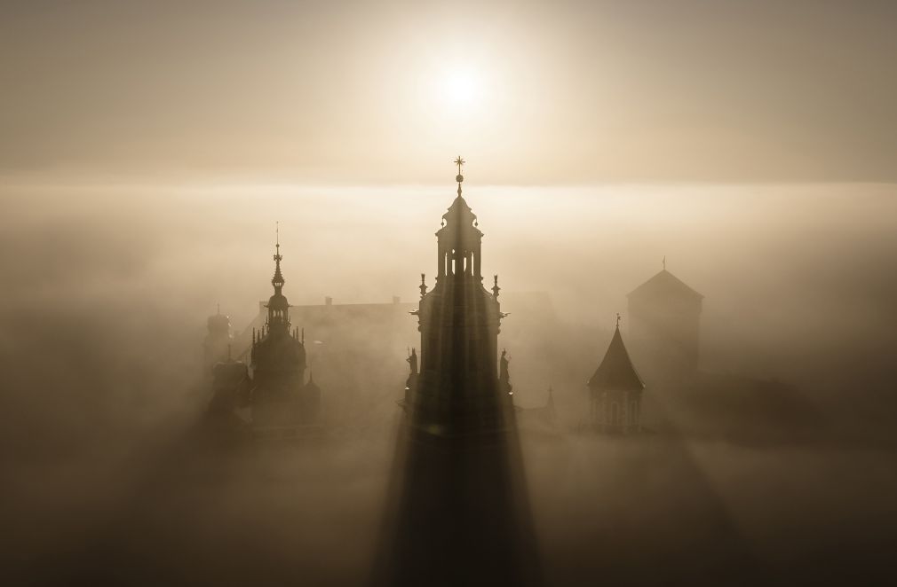 „Wawel we mgle”, fot. Daniel Turbasa, za fotografię pt. 