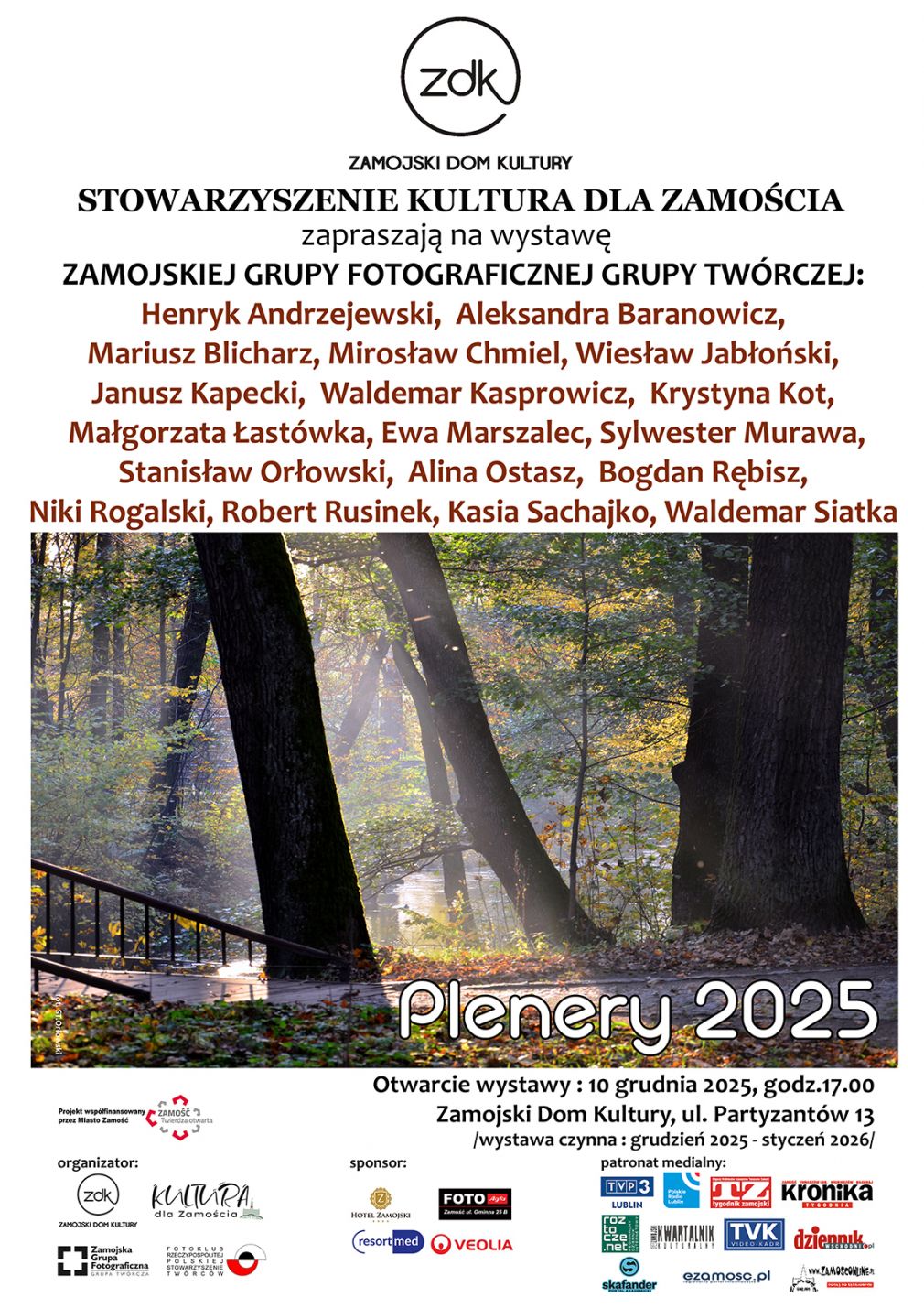 Plakat, materiał nadesłany
