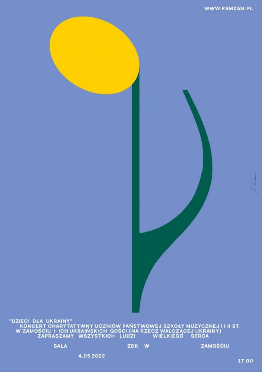 Plakat, materiał nadesłany