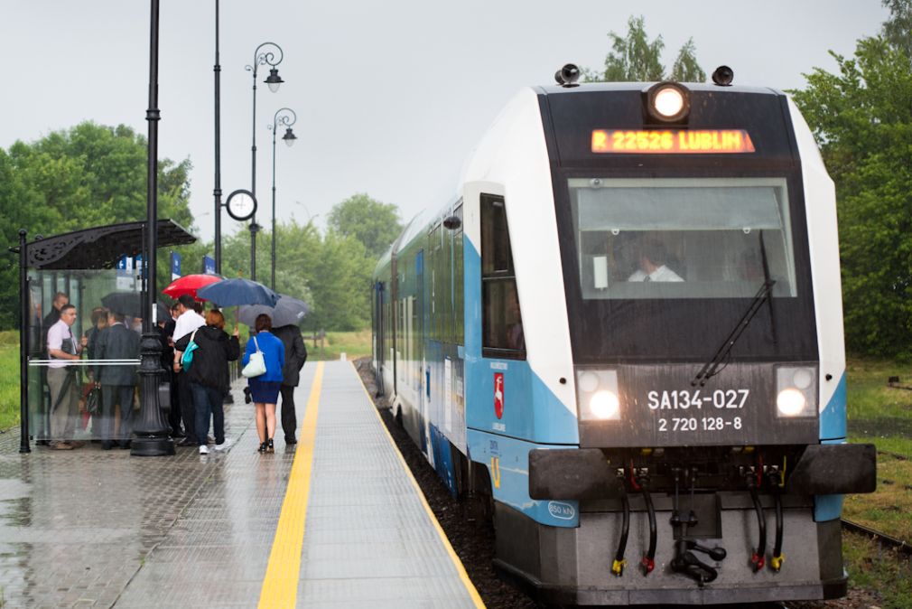 Weekendowe pociągi na trasie Lublin- Zamość ? Bełżec, Zamość - Rzeszów będą kursowały od 29 kwietnia do 3 maja, fot. Szymon Łyciuk (archiwum, zdjęcie poglądowe)