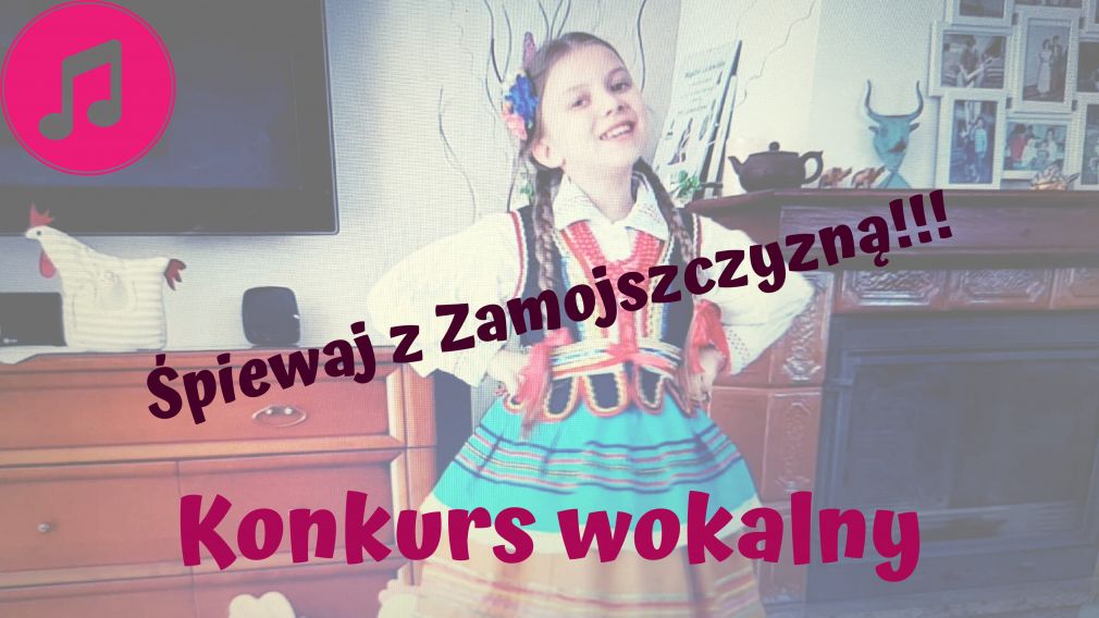foto: 9-letnia Natalka Lachowska z Zespołu Pieśni i Tańca "Zamojszczyzna"