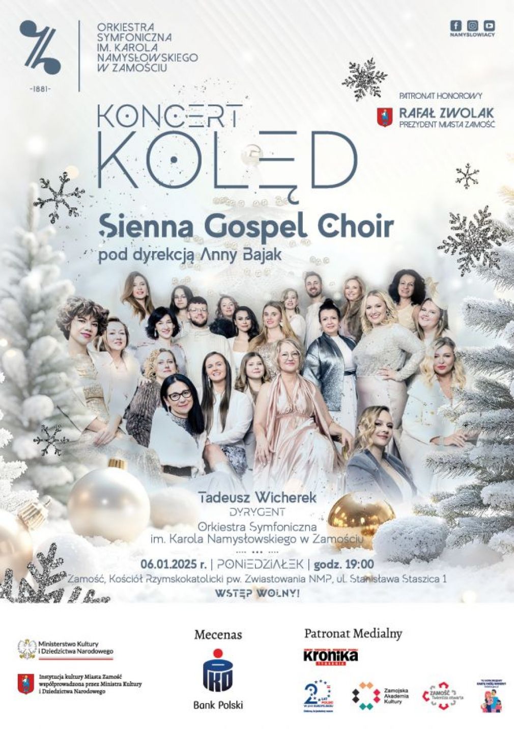 Plakat, materiał nadesłany