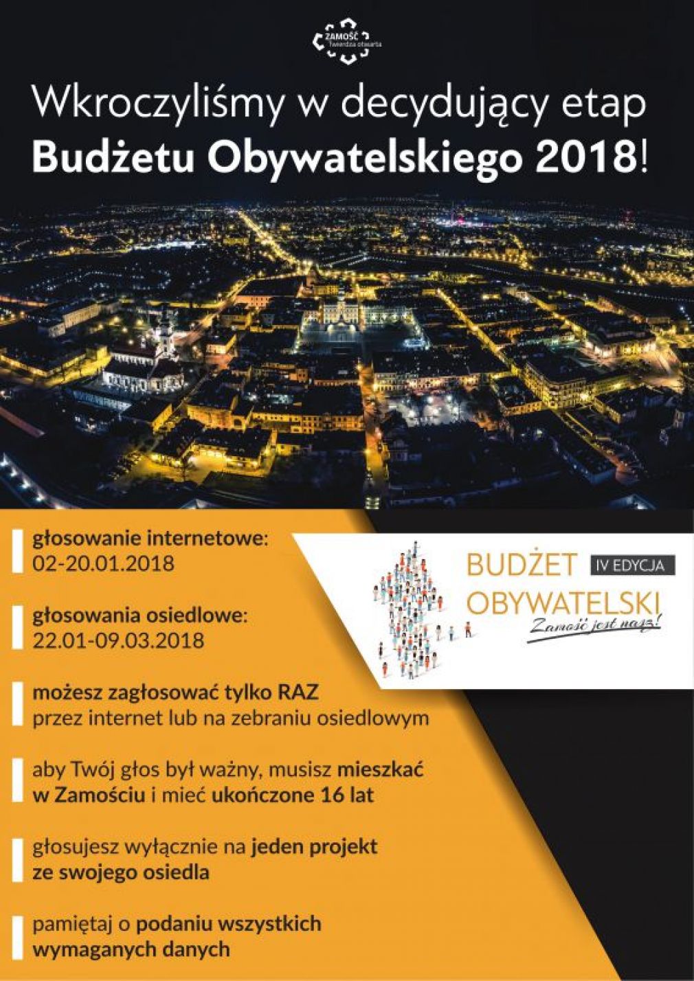 BO głosowanie,foto: UM Zamość