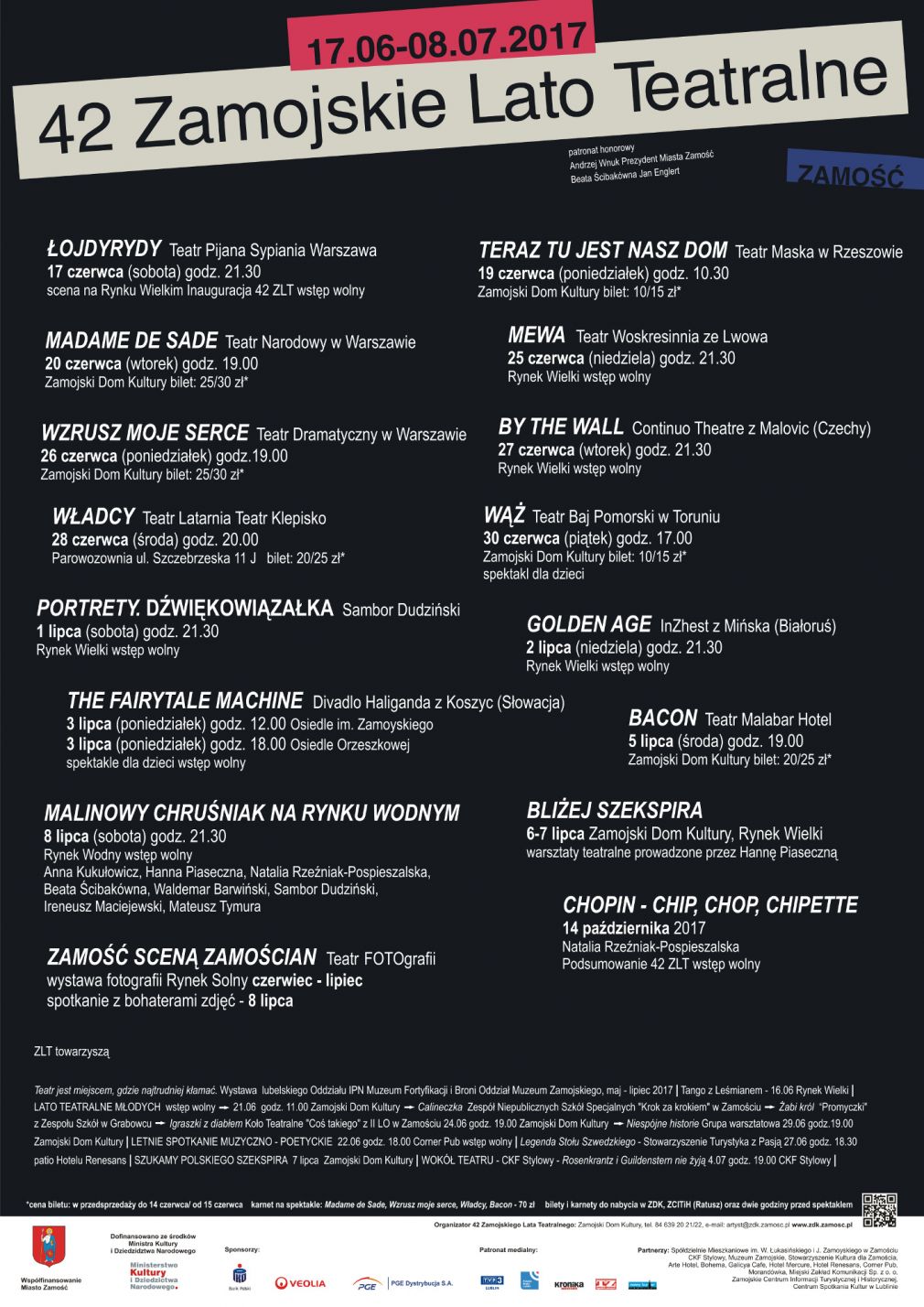 Program, źródło: materiał nadesłany